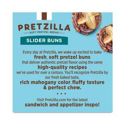 Soft Pretzel Slider Buns