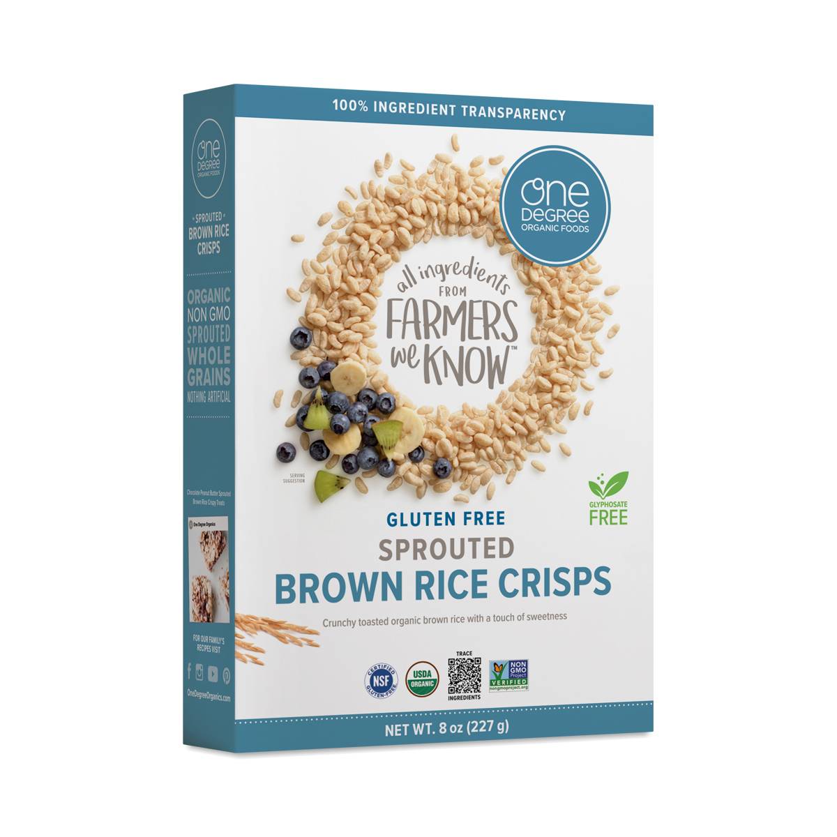 Sprouted Brown Rice Crisps