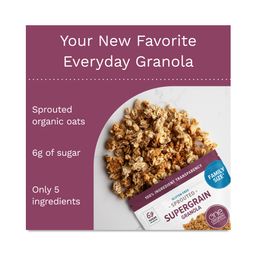 Sprouted Gluten Free Granola, Supergrain