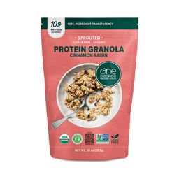 Sprouted Gluten Free Protein Granola, Cinnamon Raisin
