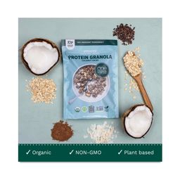 Sprouted Gluten Free Protein Granola, Coconut Cacao