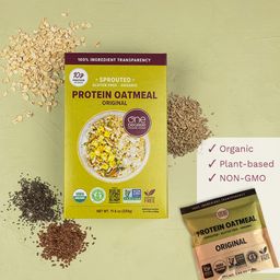 Sprouted Gluten Free Instant Protein Oatmeal, Original