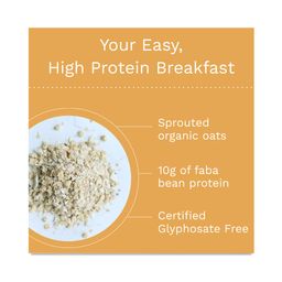 Sprouted Gluten Free Instant Protein Oatmeal, Banana Brown Sugar
