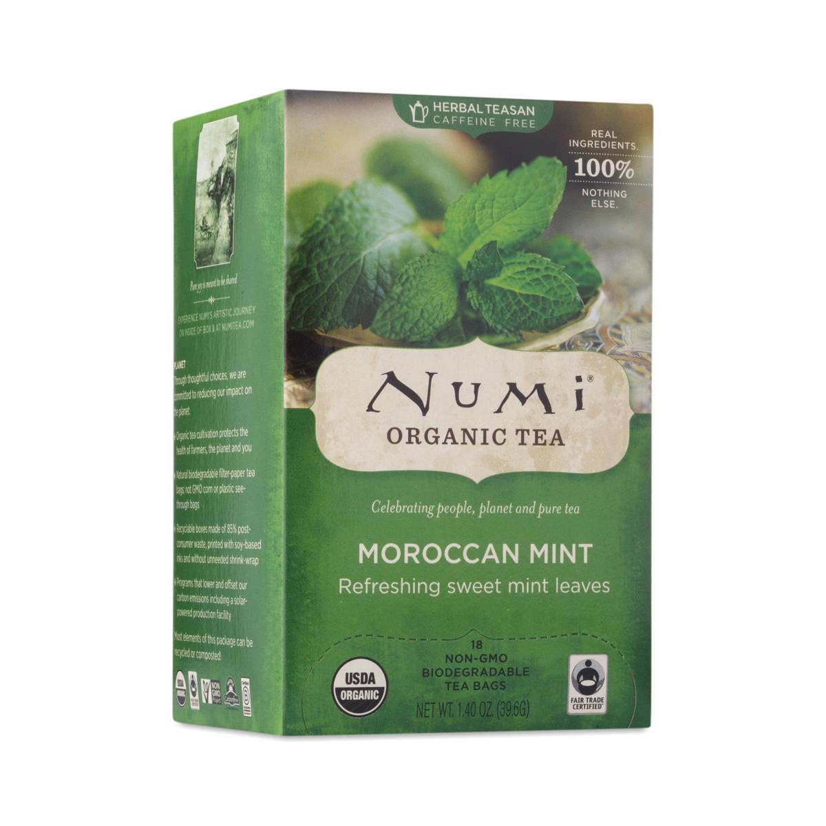 Organic Moroccan Mint Tea by Numi Thrive Market