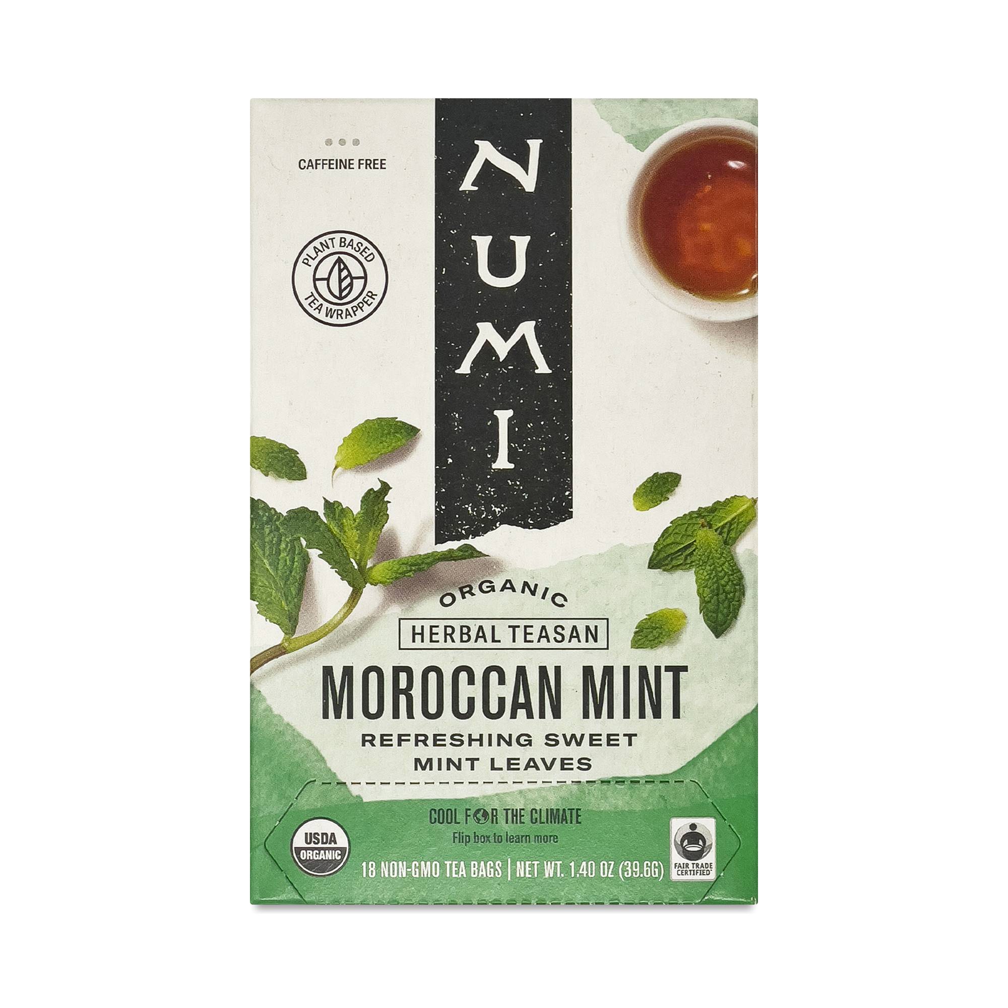 Organic Herbal Teasan, Moroccan Mint