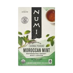 Organic Herbal Teasan, Moroccan Mint