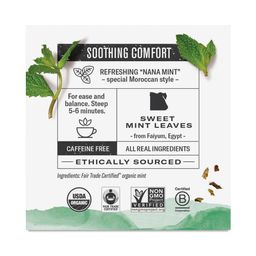 Organic Herbal Teasan, Moroccan Mint