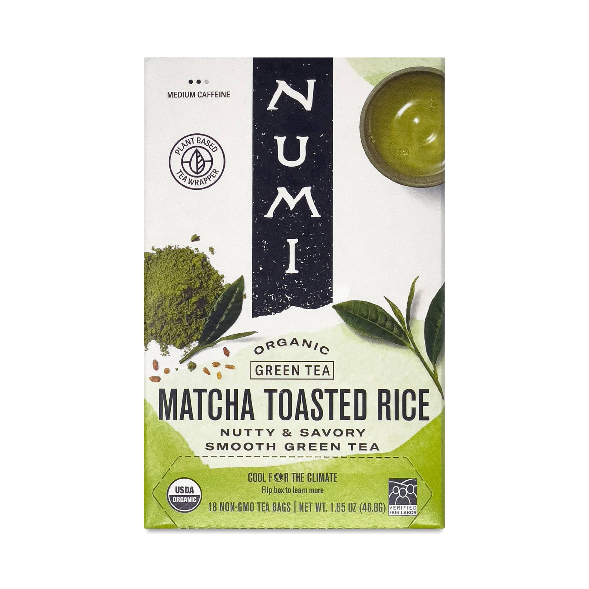 Organic Green Tea, Matcha Toasted Rice