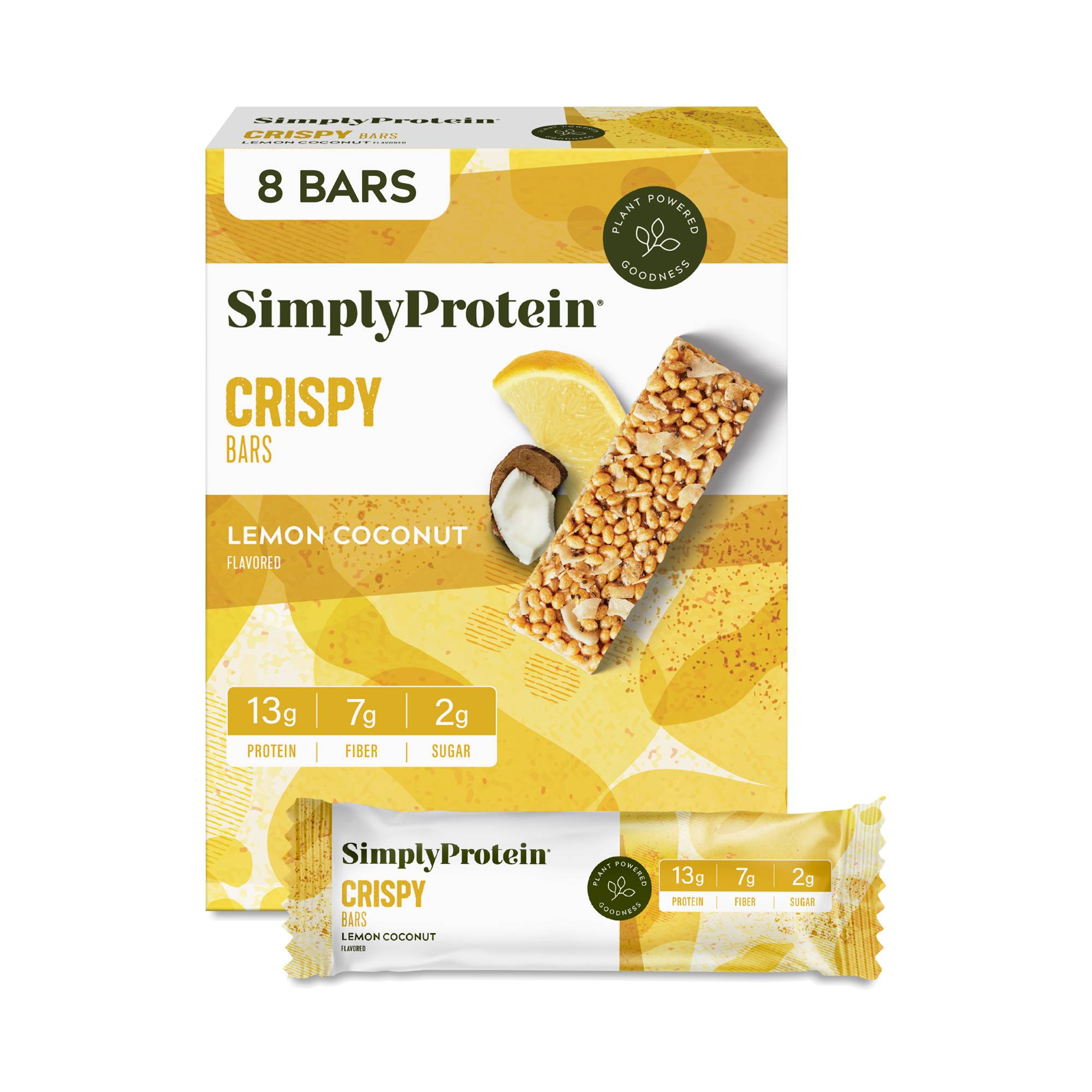 Snack Bars, Lemon Coconut