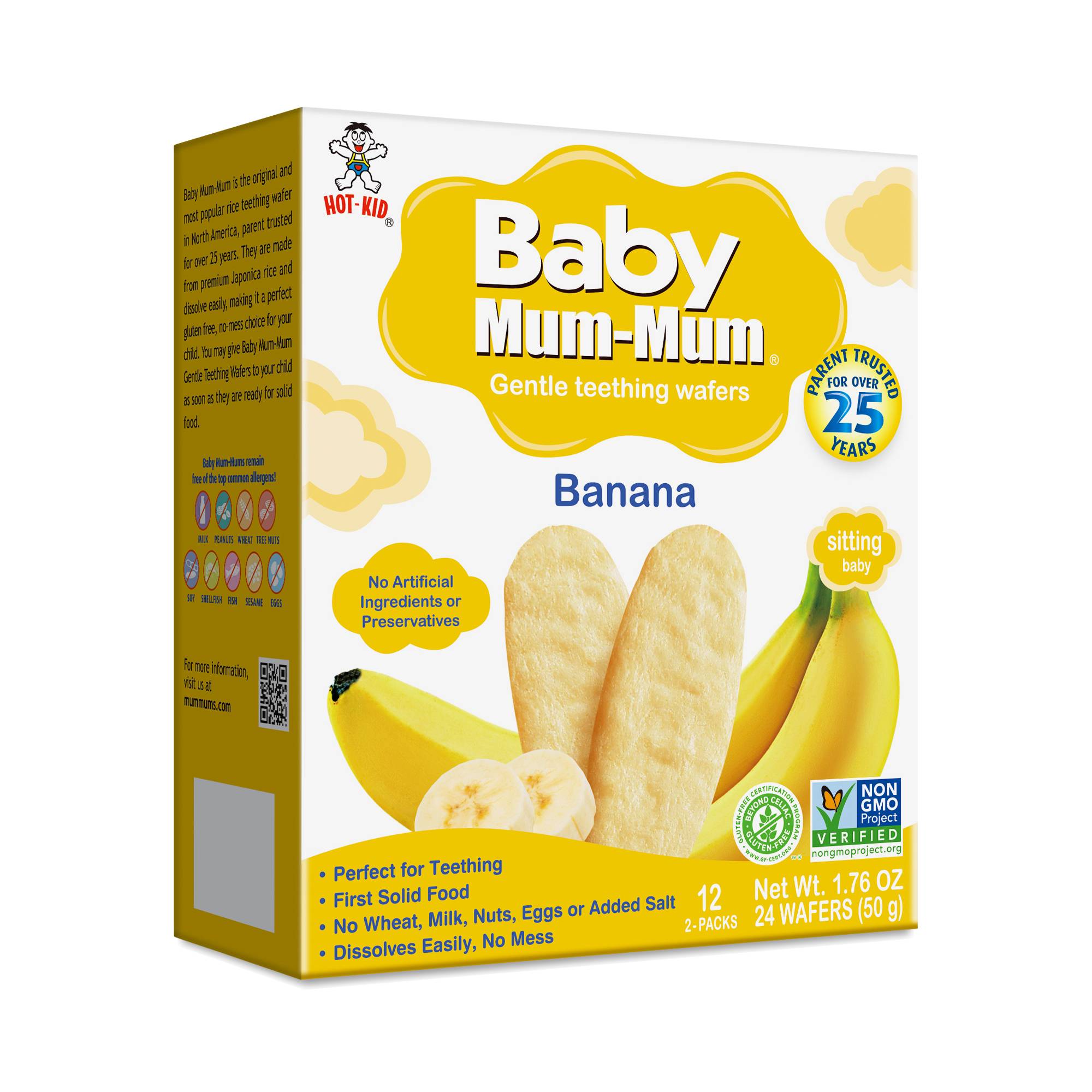 Baby Mum-Mum Banana Rice Rusks