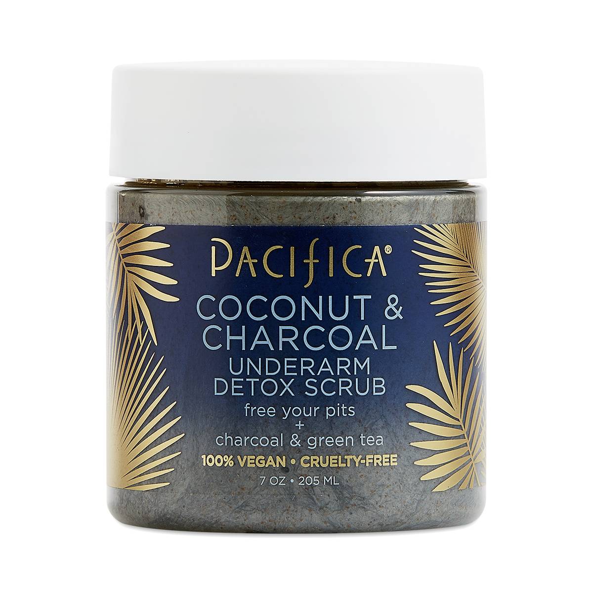 Pacifica Underarm Detox Scrub, Coconut & Charcoal Thrive Market