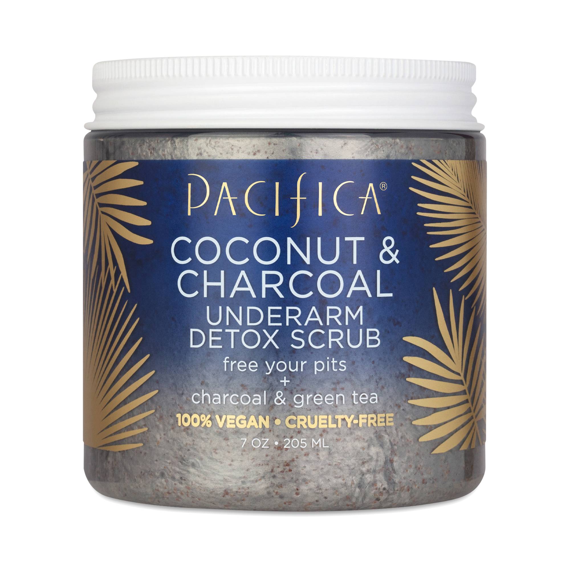 Underarm Detox Scrub, Coconut & Charcoal
