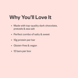 Dark Chocolate Pretzel Protein Bars