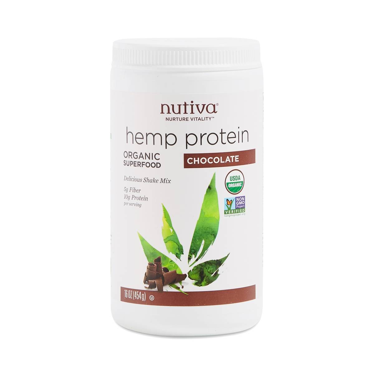 Organic Chocolate Hemp Protein by Nutiva Thrive Market