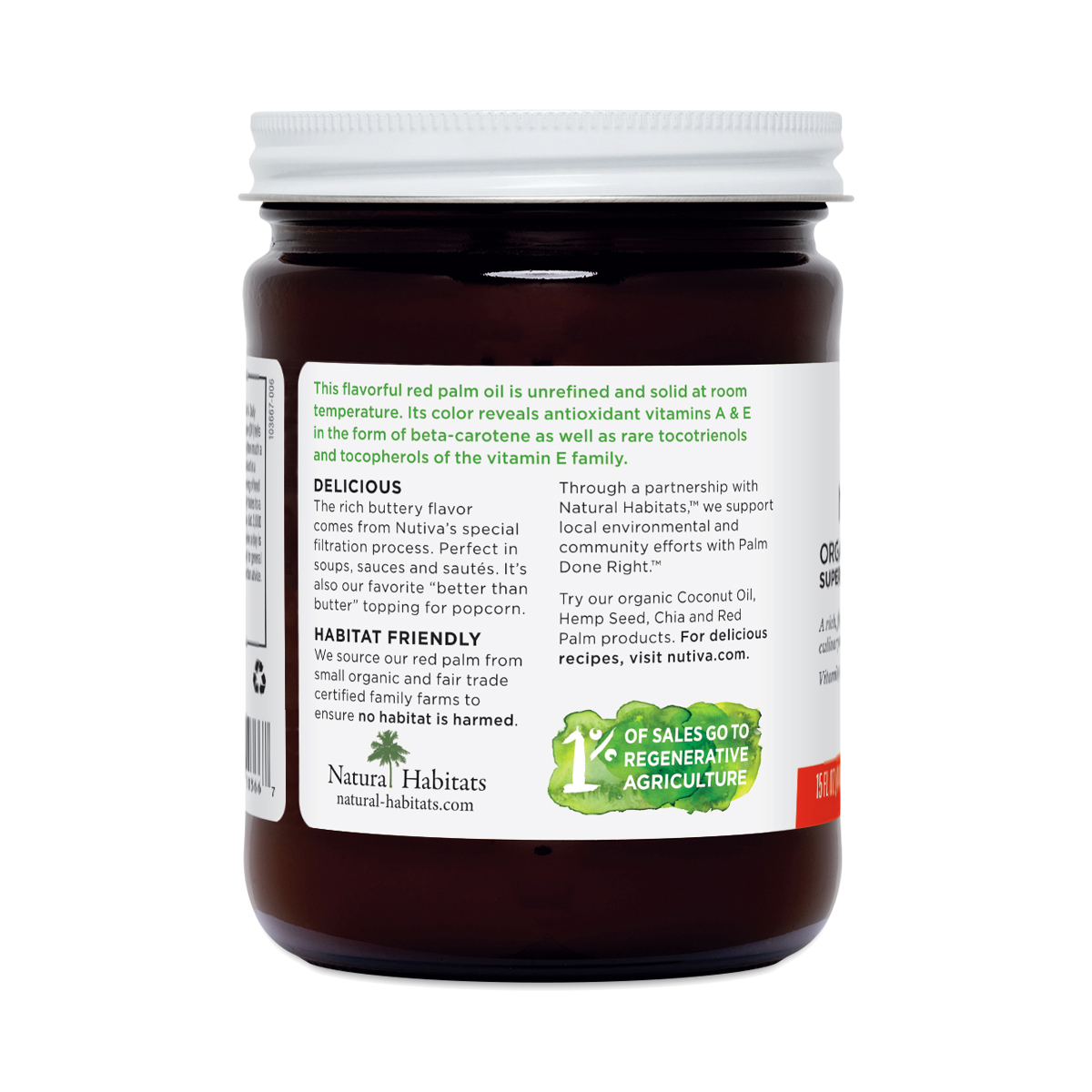 Organic Red Palm Oil by Nutiva Thrive Market