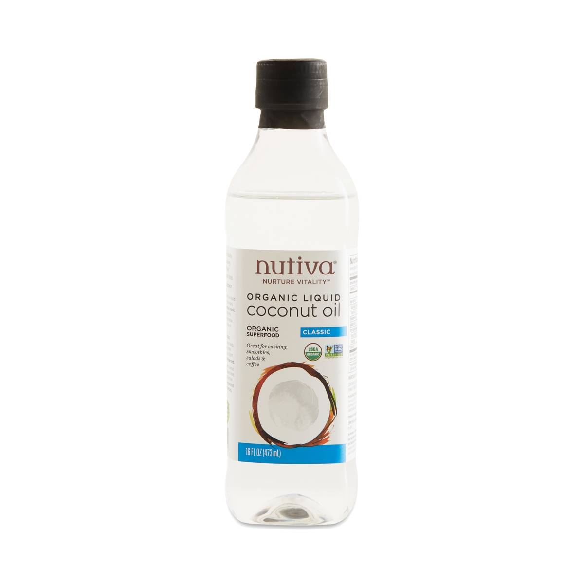 Organic Liquid Coconut Oil by Nutiva Thrive Market