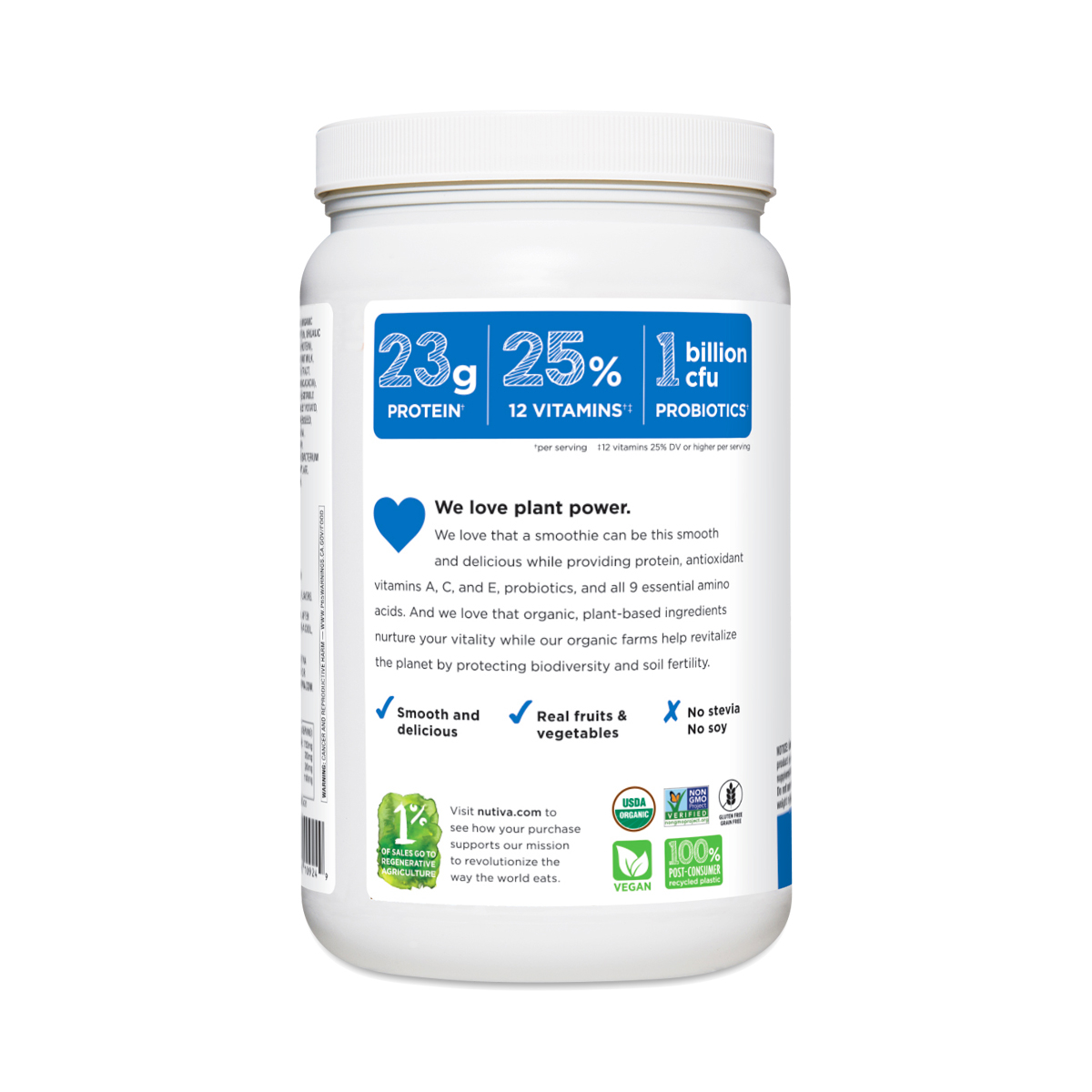 Nutiva Organic Plant Protein, Vanilla Thrive Market