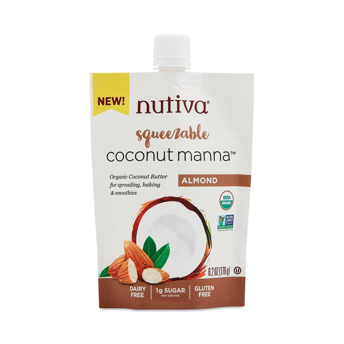 Organic Coconut Manna Almond by Nutiva Thrive Market