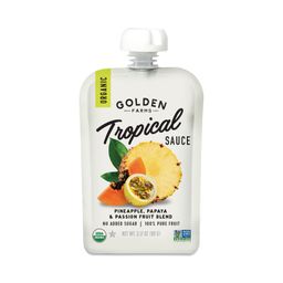 Organic Tropical Fruit Blend Sauce, Snack Pack