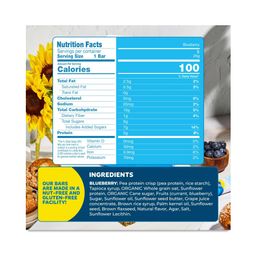 Breakfast Bars + Protein, Blueberry