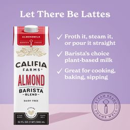 Almond Milk, Original Almond Barista Blend