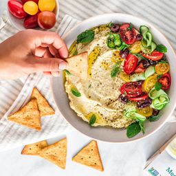 Veggie Pita Crackers, Mediterranean Herb