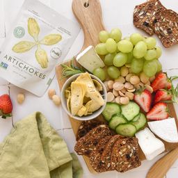 Steamed & Marinated Artichokes, Basil & Thyme