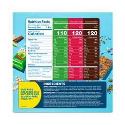 Chewy Granola Bars, Variety Snack Pack