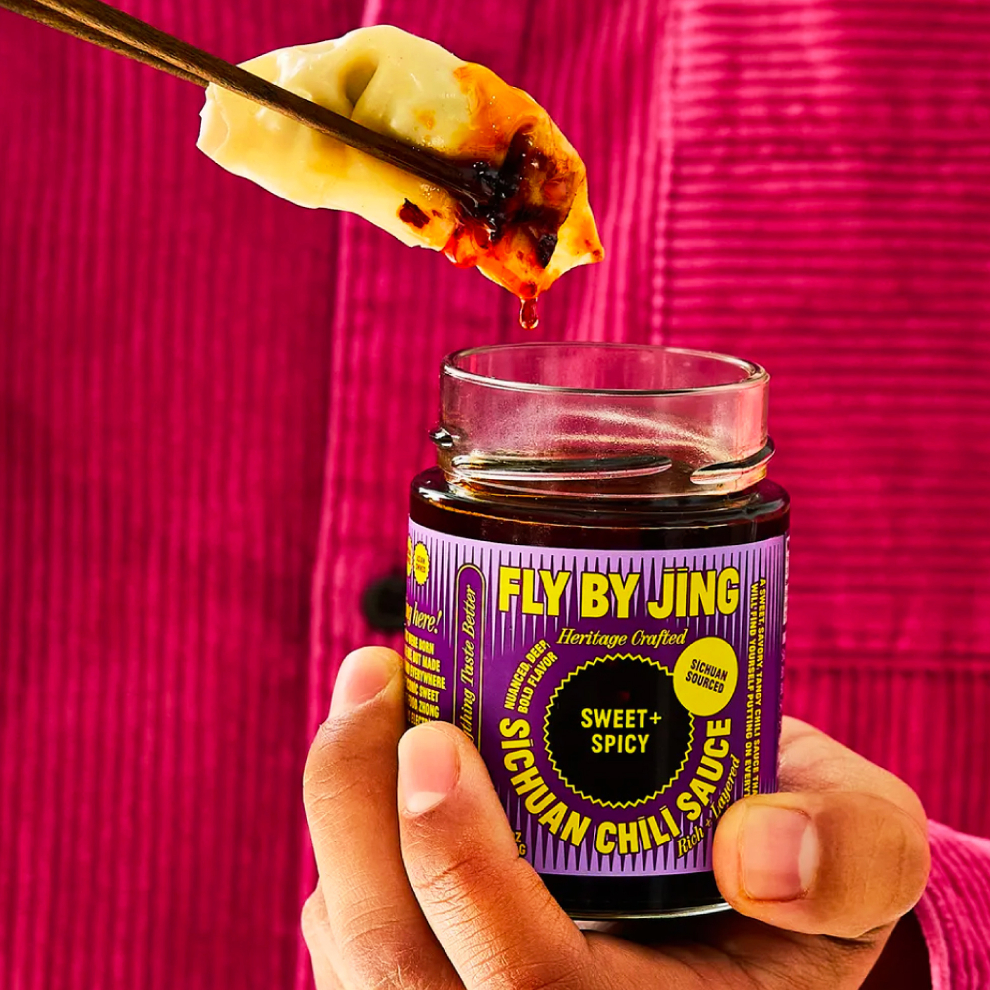 Fly By Jing Sichuan Chili Crisp, Sweet & Spicy | Thrive Market