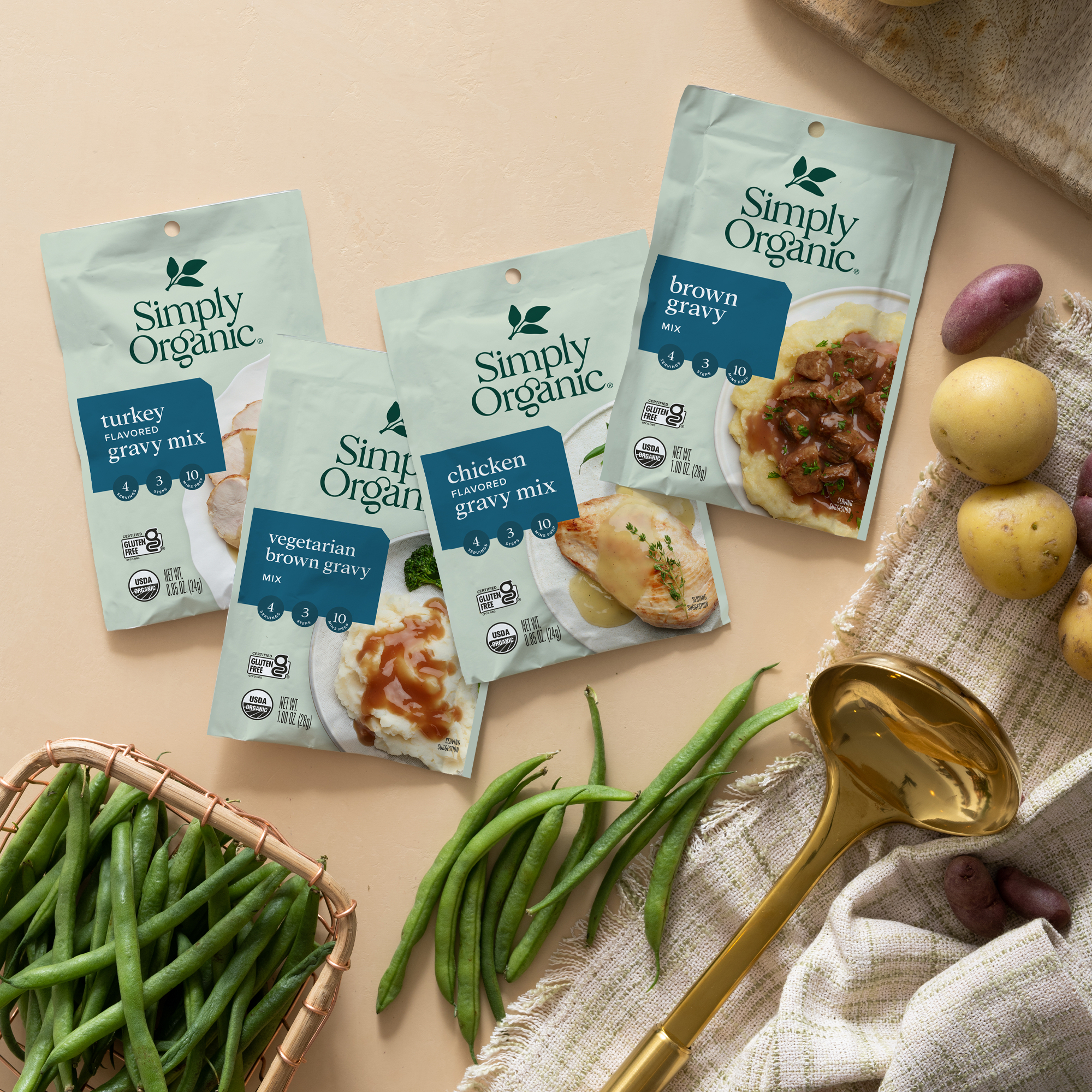 Vegetarian Brown Gravy by Simply Organic | Thrive Market