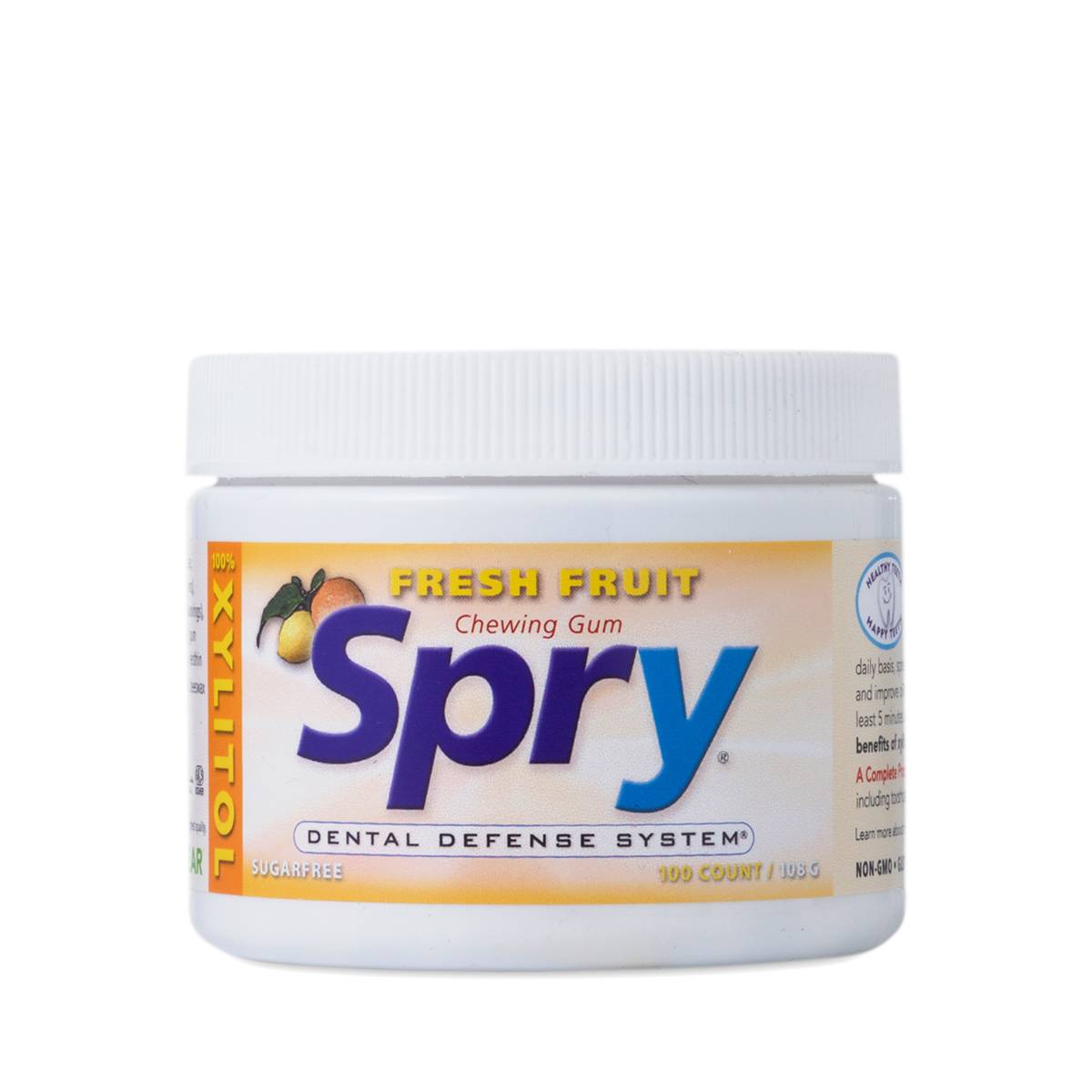 Fresh Fruit Xylitol Gum by Spry Thrive Market