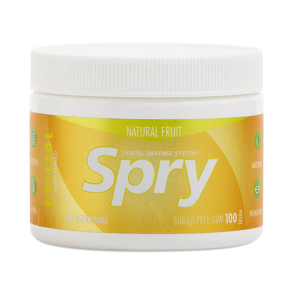 Fresh Fruit Xylitol Gum by Spry Thrive Market