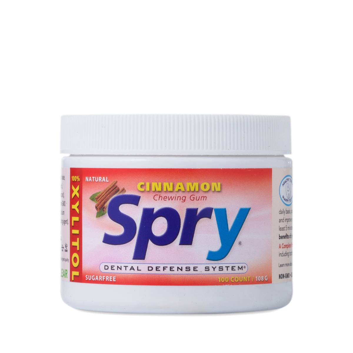 Cinnamon Xylitol Gum by Spry Thrive Market