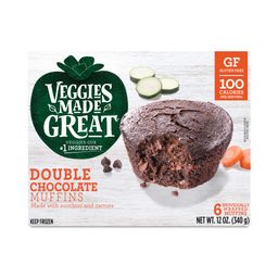 Gluten Free Muffins, Double Chocolate