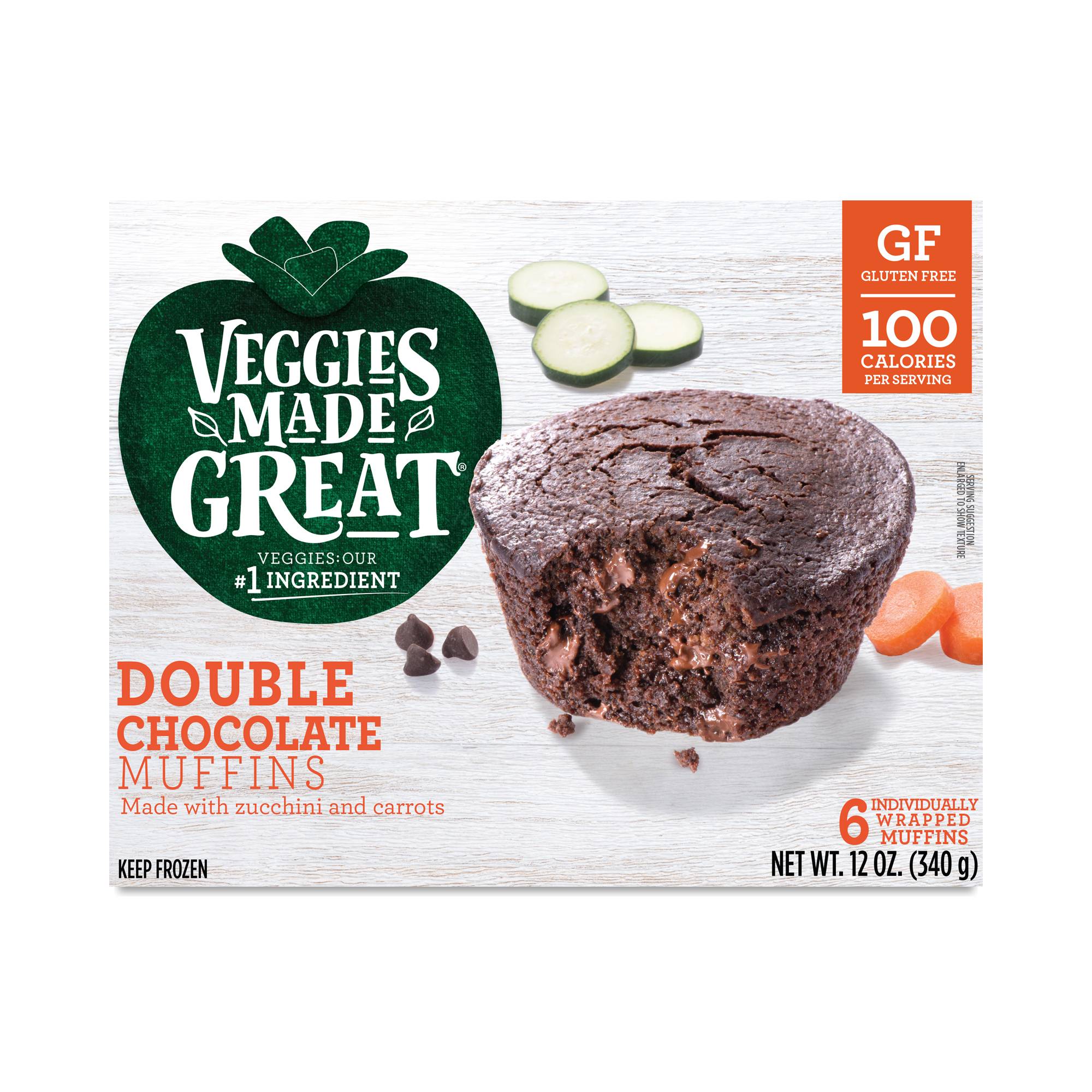 Gluten Free Muffins, Double Chocolate