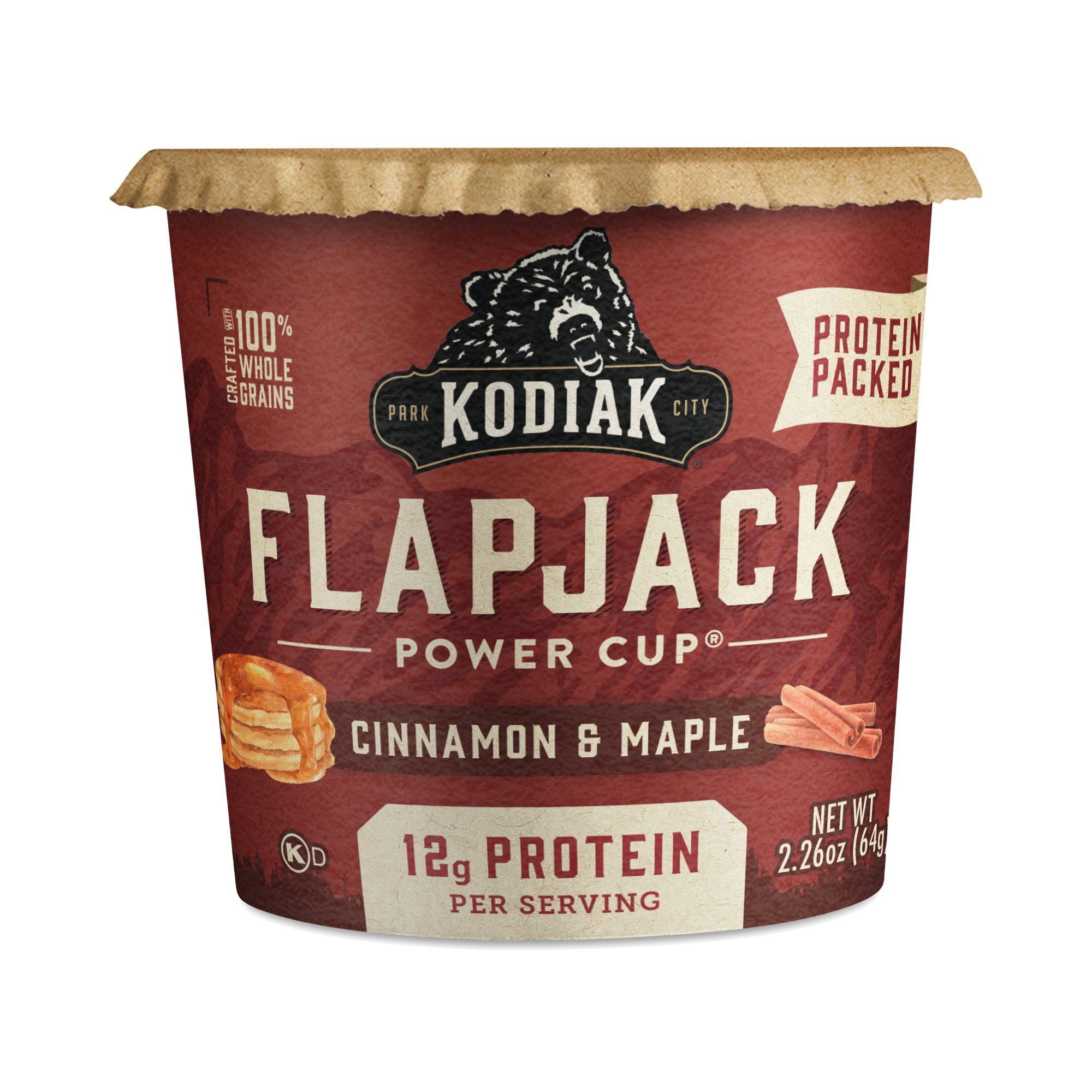 Cinnamon & Maple Flapjack Cup by Kodiak | Thrive Market