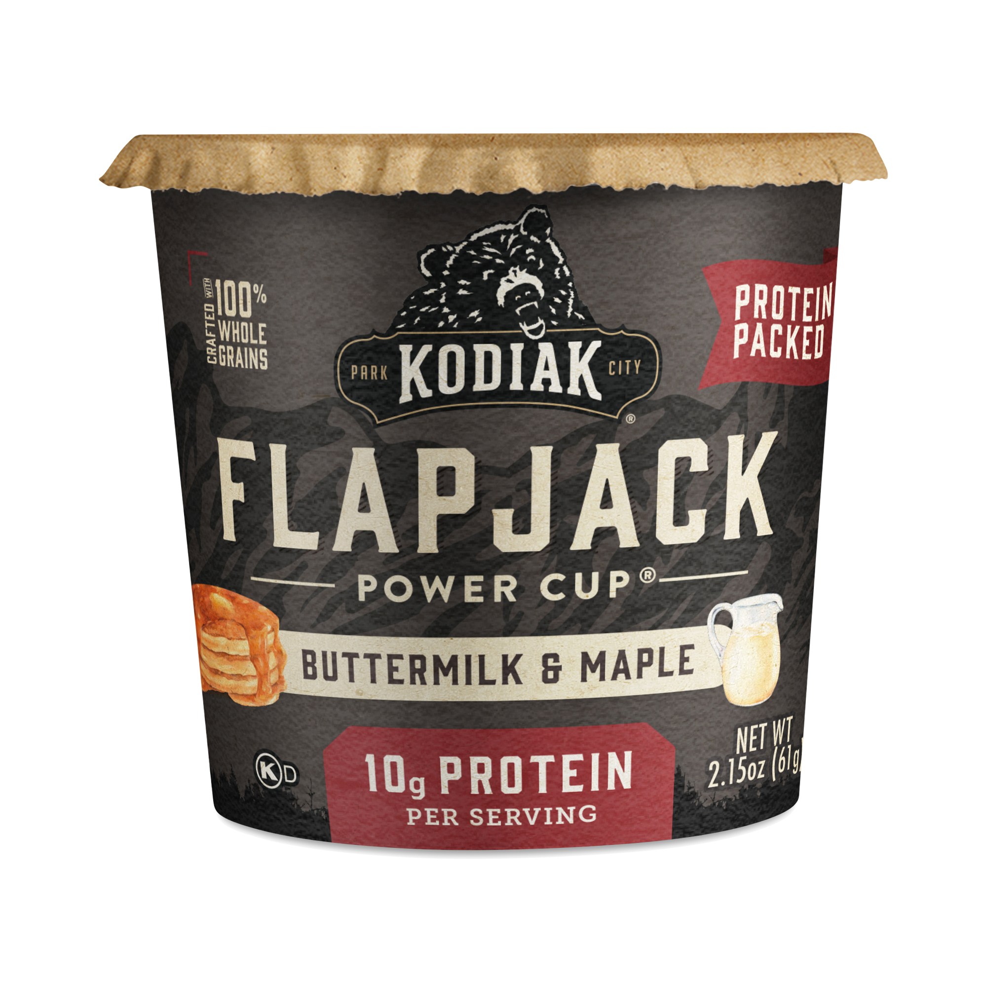 Protein Packed Buttermilk & Maple Flapjack Cup | Thrive Market