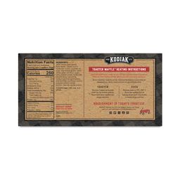 Protein-Packed Power Waffles, Buttermilk & Vanilla