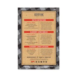 Protein Packed Blueberry Lemon Muffin Mix