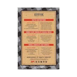 Double Dark Chocolate Protein-Packed Muffin Mix