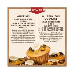 Protein-Packed Muffin Mix, Chocolate Chip