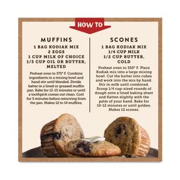 Protein-Packed Muffin Mix, Blueberry