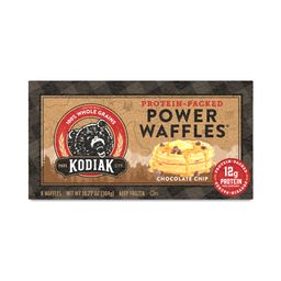 Protein-Packed Power Waffles, Chocolate Chip