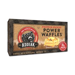 Protein-Packed Power Waffles, Chocolate Chip