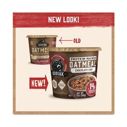 Protein-Packed Oatmeal Cup, Chocolate Chip