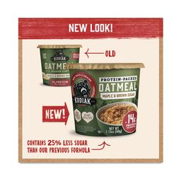 Protein-Packed Oatmeal Cup, Maple & Brown Sugar