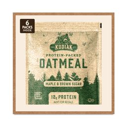 Protein Oatmeal Packets, Maple & Brown Sugar