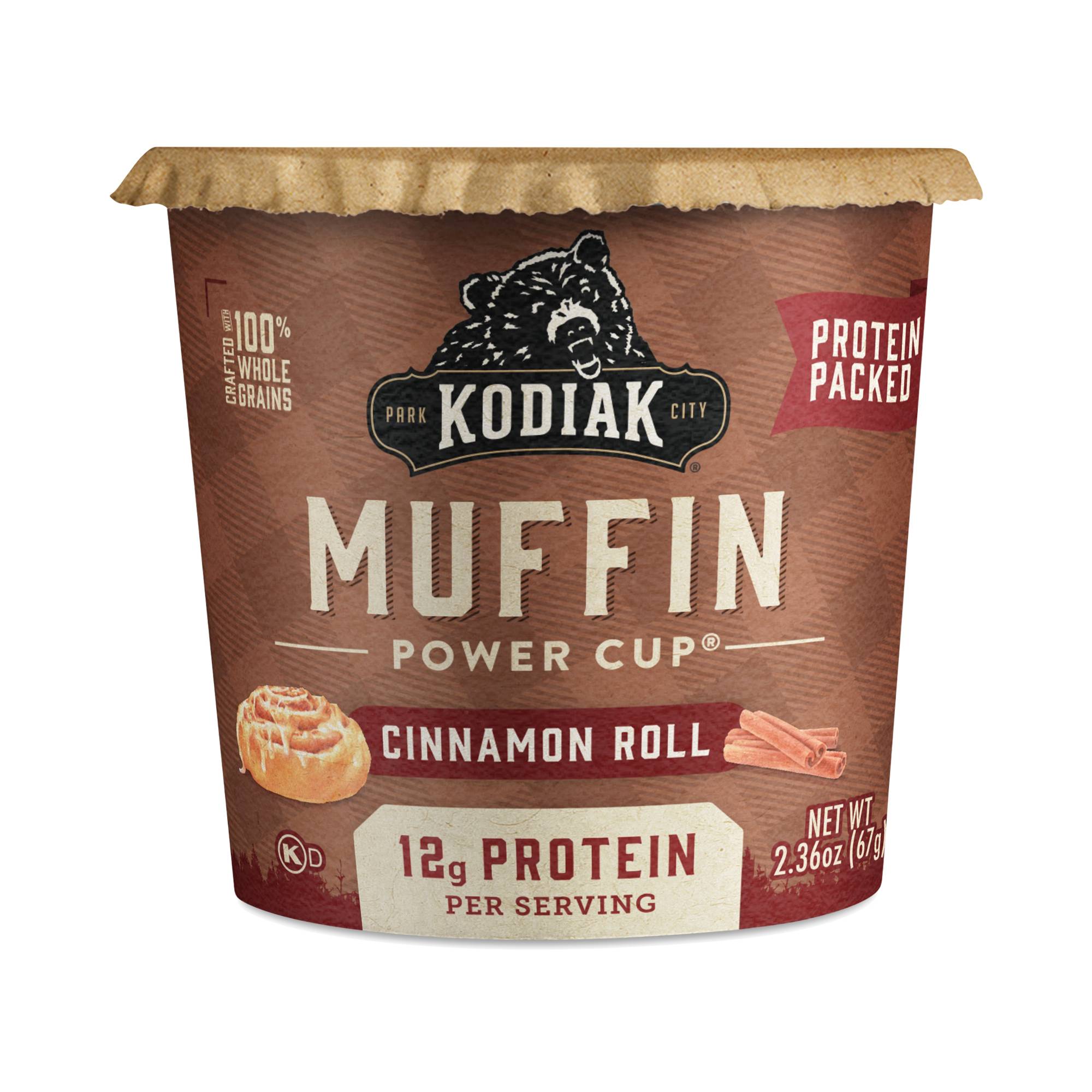 Muffin Power Cup, Cinnamon Roll