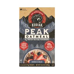 Peak Oatmeal Packets, Berries & Cream