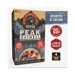 Peak Oatmeal Packets, Berries & Cream